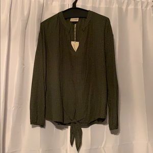 Brand new never worn green toe tunic